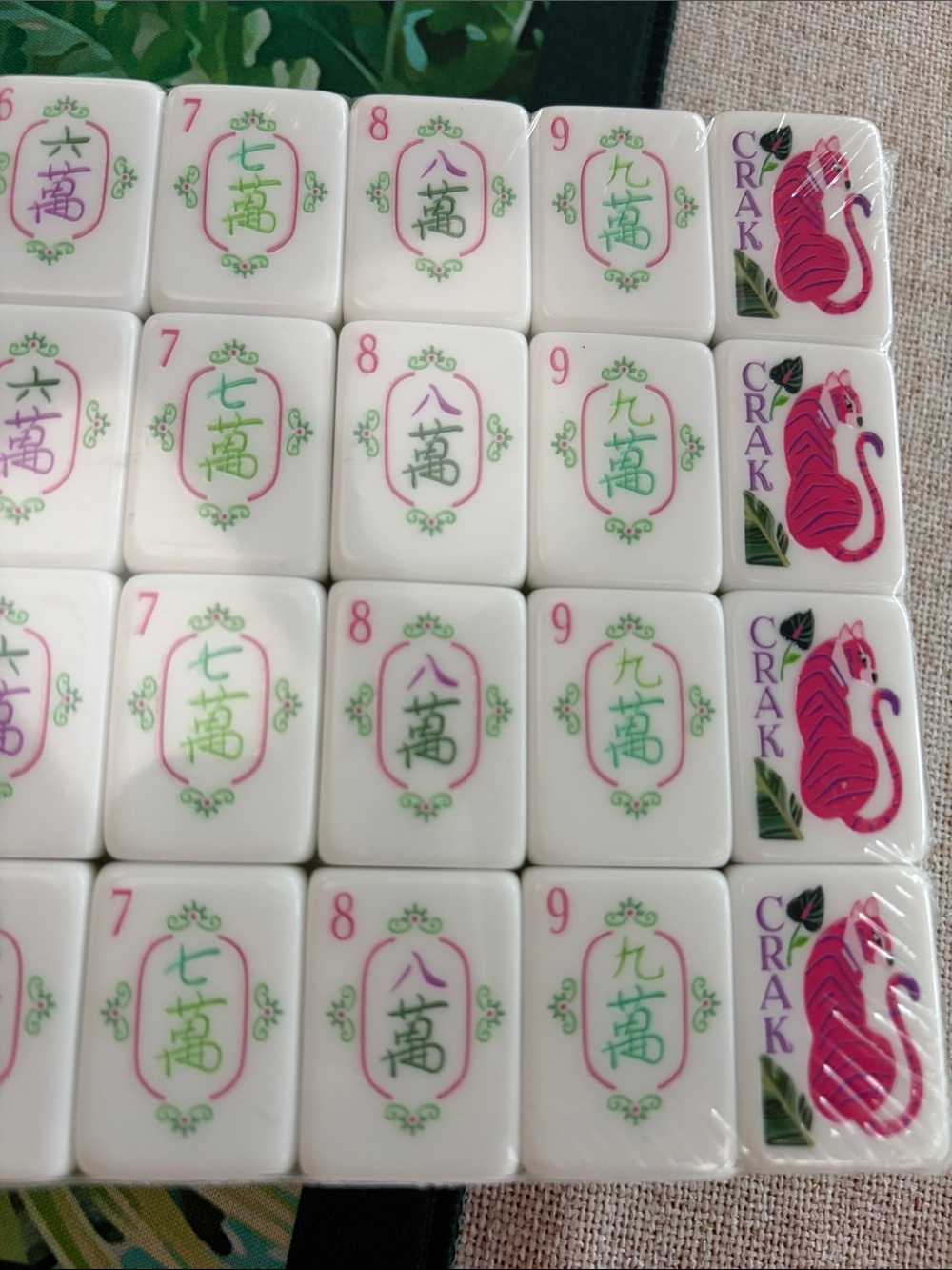 Newπ Bamboo Mahjong Tiles ποΈ and Tile Bag - Picture 11 of 15